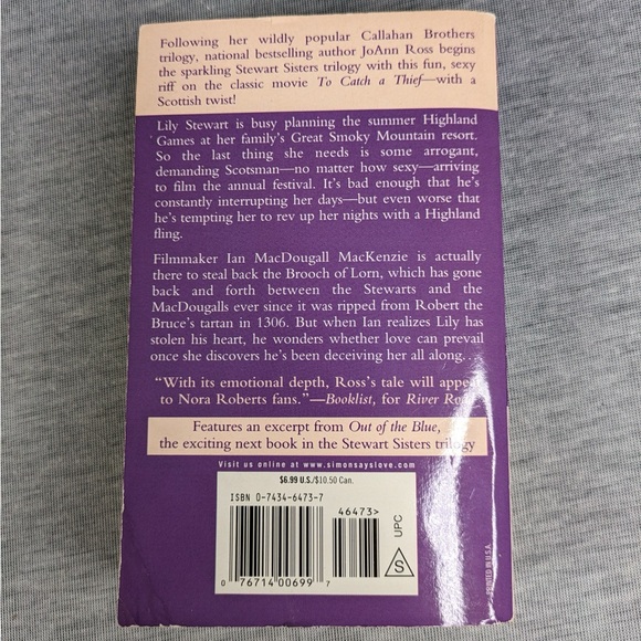 🍭 3/$10 JoAnn Ross: Out of the Mist- Stewart Sisters Book #1 (Paperback) - Picture 3 of 4